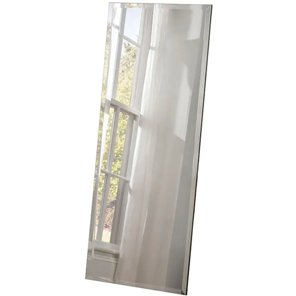Bevelled Dressing Mirror - Silver image