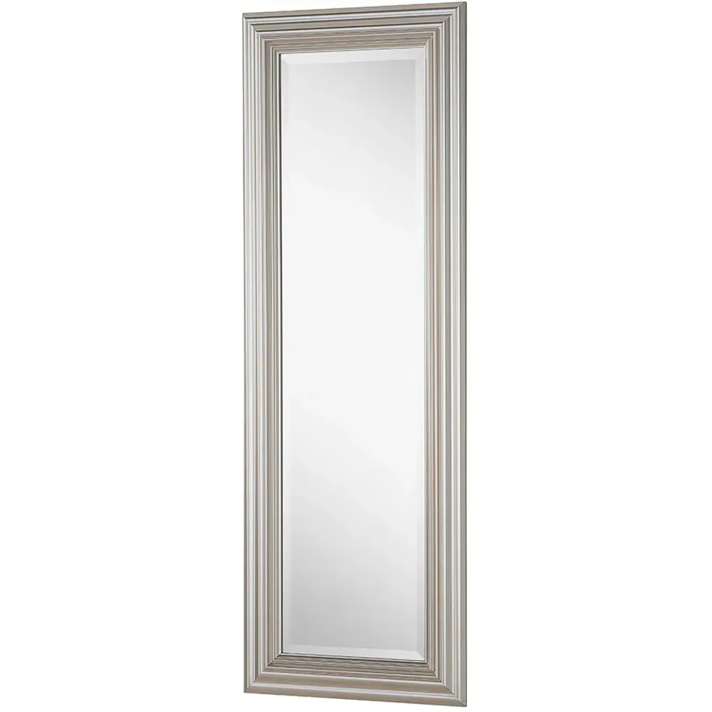 Bevelled Dressing Mirror - Silver