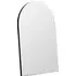 Black Arch Wall Mirror - Black
