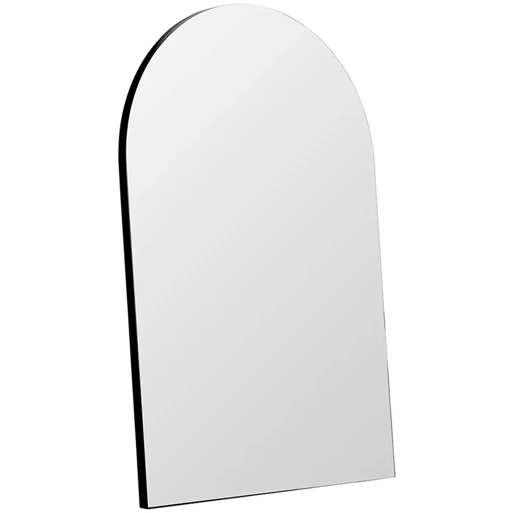 Black Arch Wall Mirror - Black image