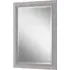 Distressed Bevelled Wall Mirror - White