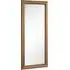 Full Length Beaded Bevelled Mirror - Gold