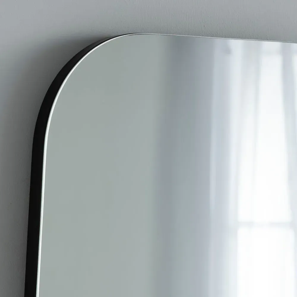 Hoxton Organic Wall Mirror - Black