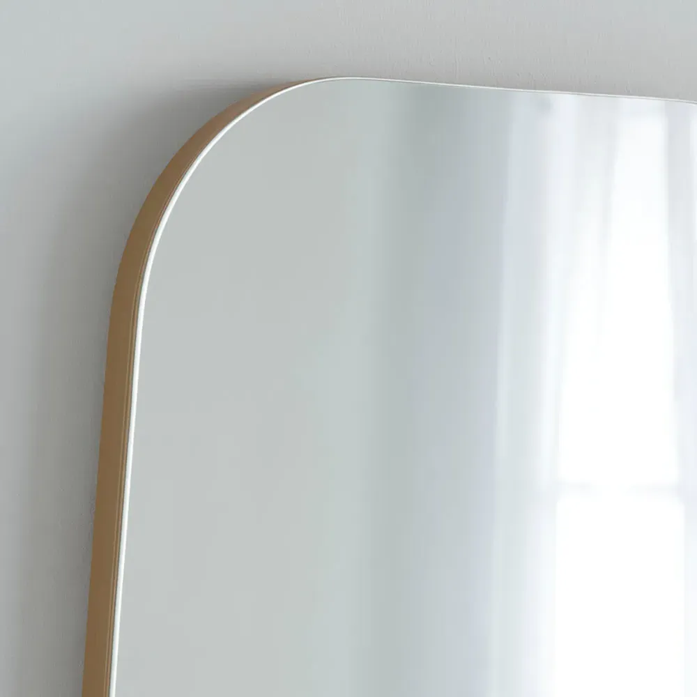 Hoxton Organic Wall Mirror - Gold