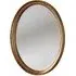 Oval Wall Mirror - Gold