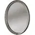 Oval Wall Mirror - Silver