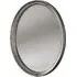 Oval Wall Mirror - Silver