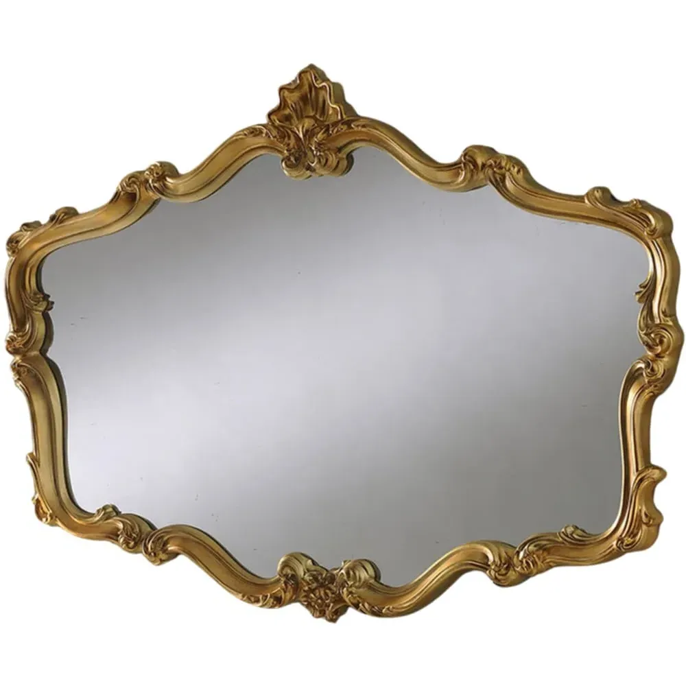 Regency Landscape Wall Mirror - Gold