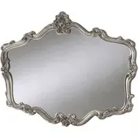 Regency Landscape Wall Mirror - Silver