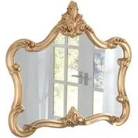 Regent Landscape Wall Mirror - Gold