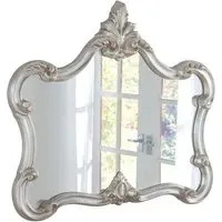 Regent Landscape Wall Mirror - Silver