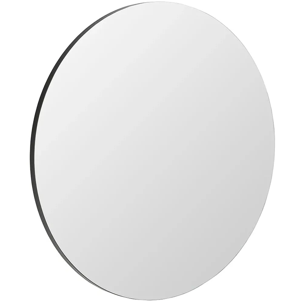 Round Wall Mirror 50cm - Black image