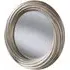 Round Wall Mirror 84cm - Silver