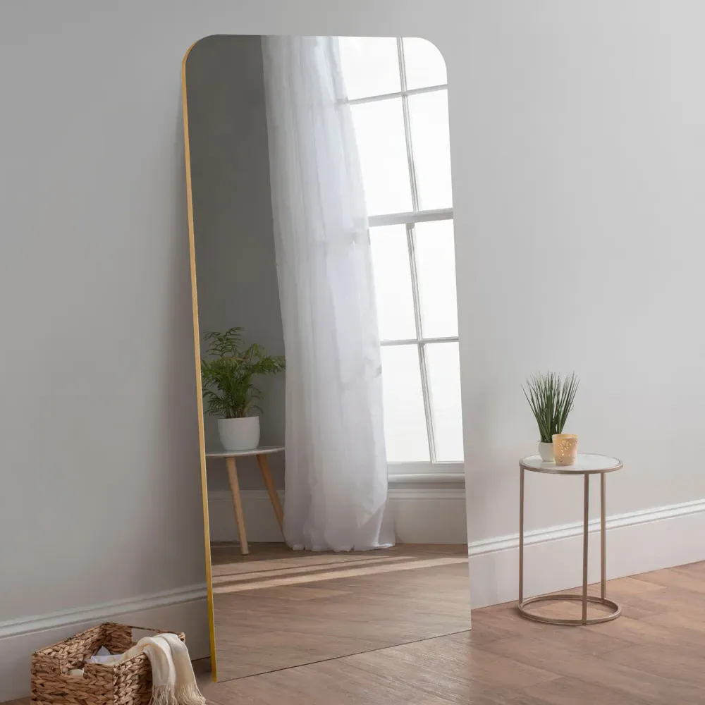 Seamless Oversized Full Length Mirror - Gold