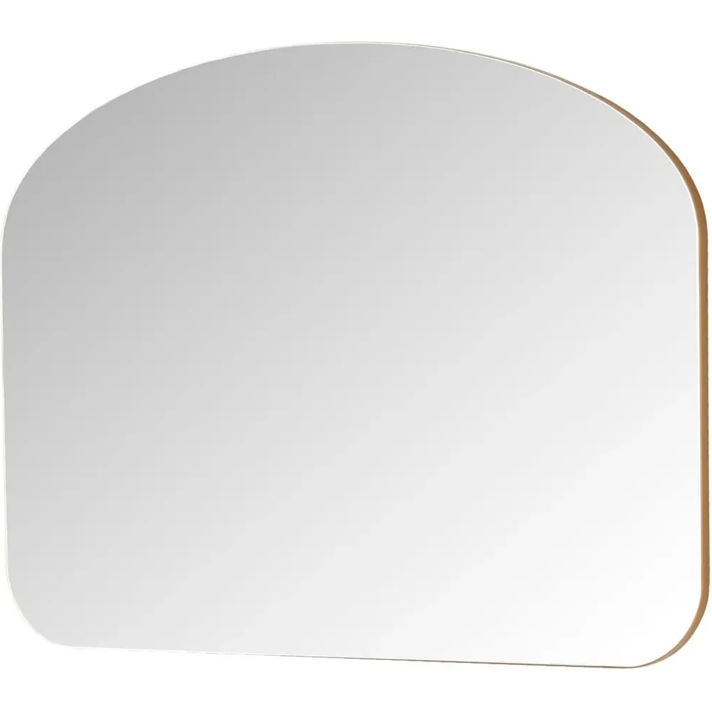 Soho Curved Arch Overmantle Mirror - Gold