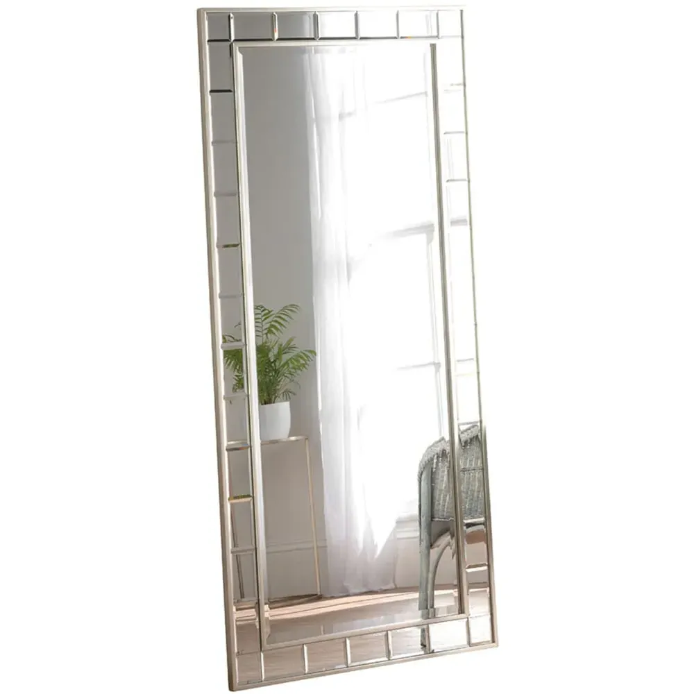 Tiled Full Length Mirror - Champagne image