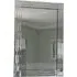 Triple Bevelled Wall Mirror - Black