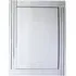 Triple Offset Bevelled Wall Mirror 120x80cm - Black