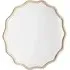 Wavy Round Mirror 40cm - Gold
