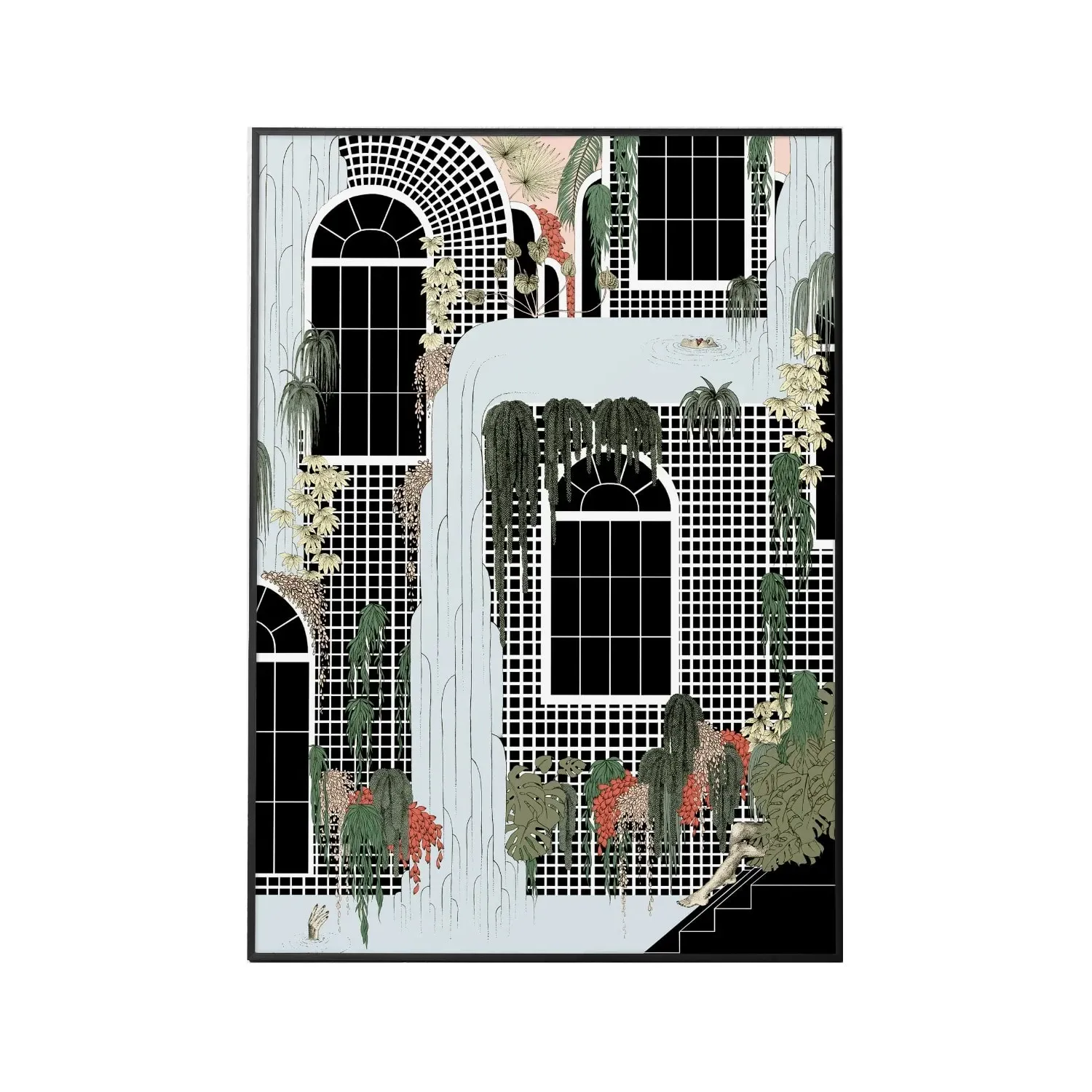 Botanical Gardens A3 Art Print - Giclee Fine Art image