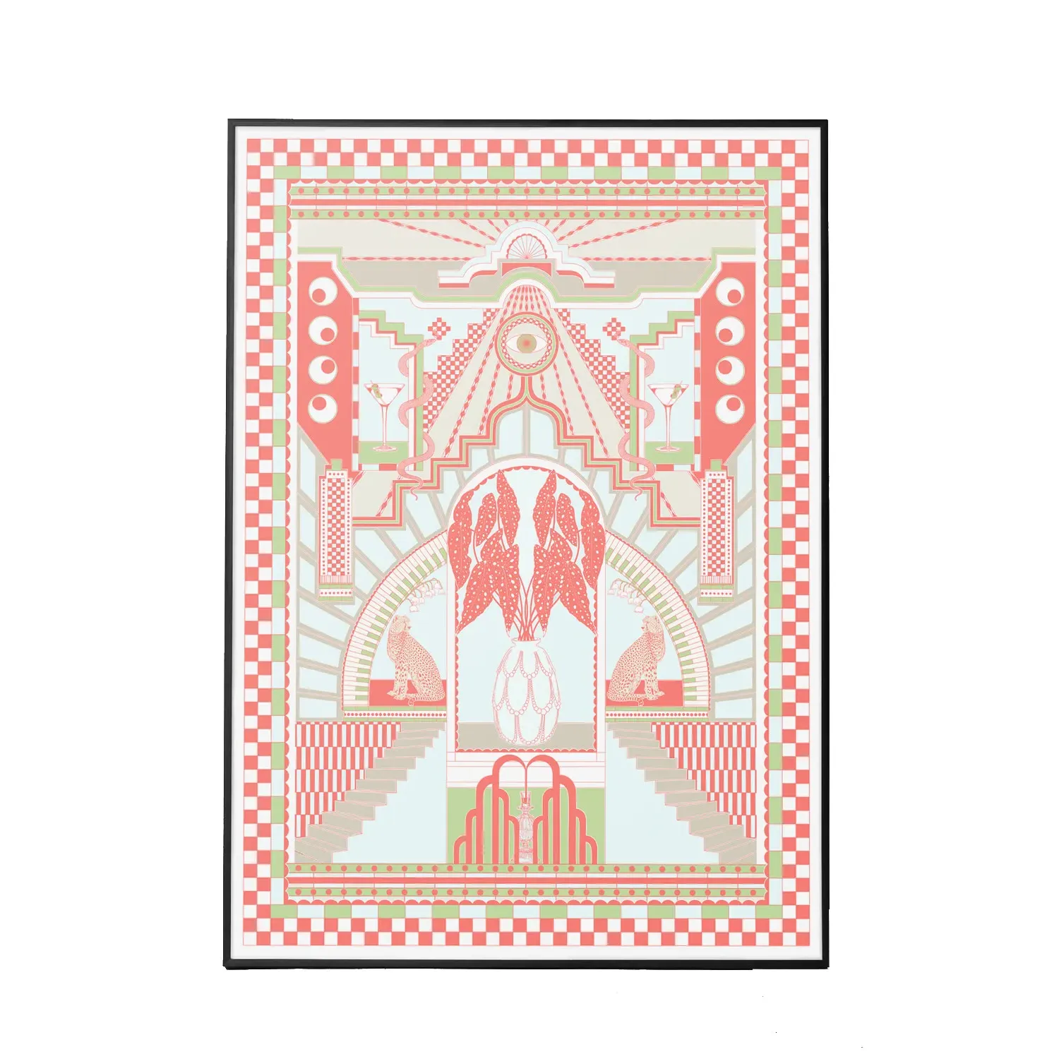 Madame Mirage A2 Art Print - 420 x 594mm image