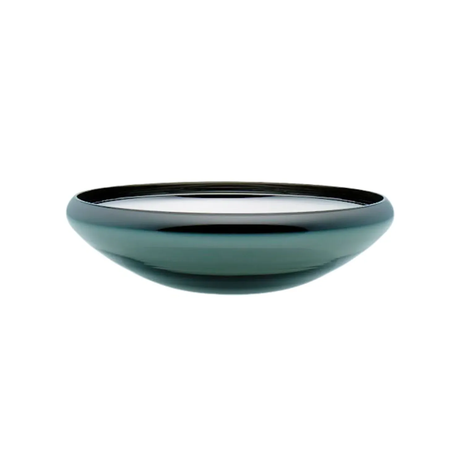 Deco Flat Mirror Bowl - Silver image