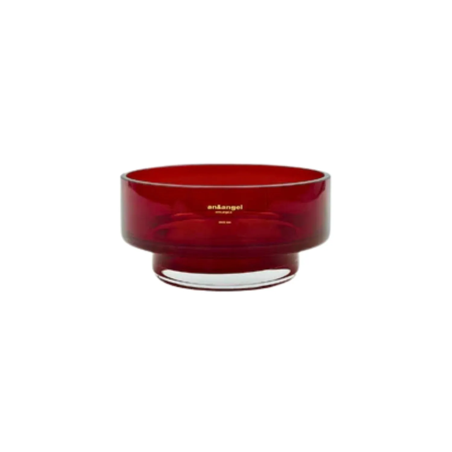 Moon Mini Translucent Bowl - Red