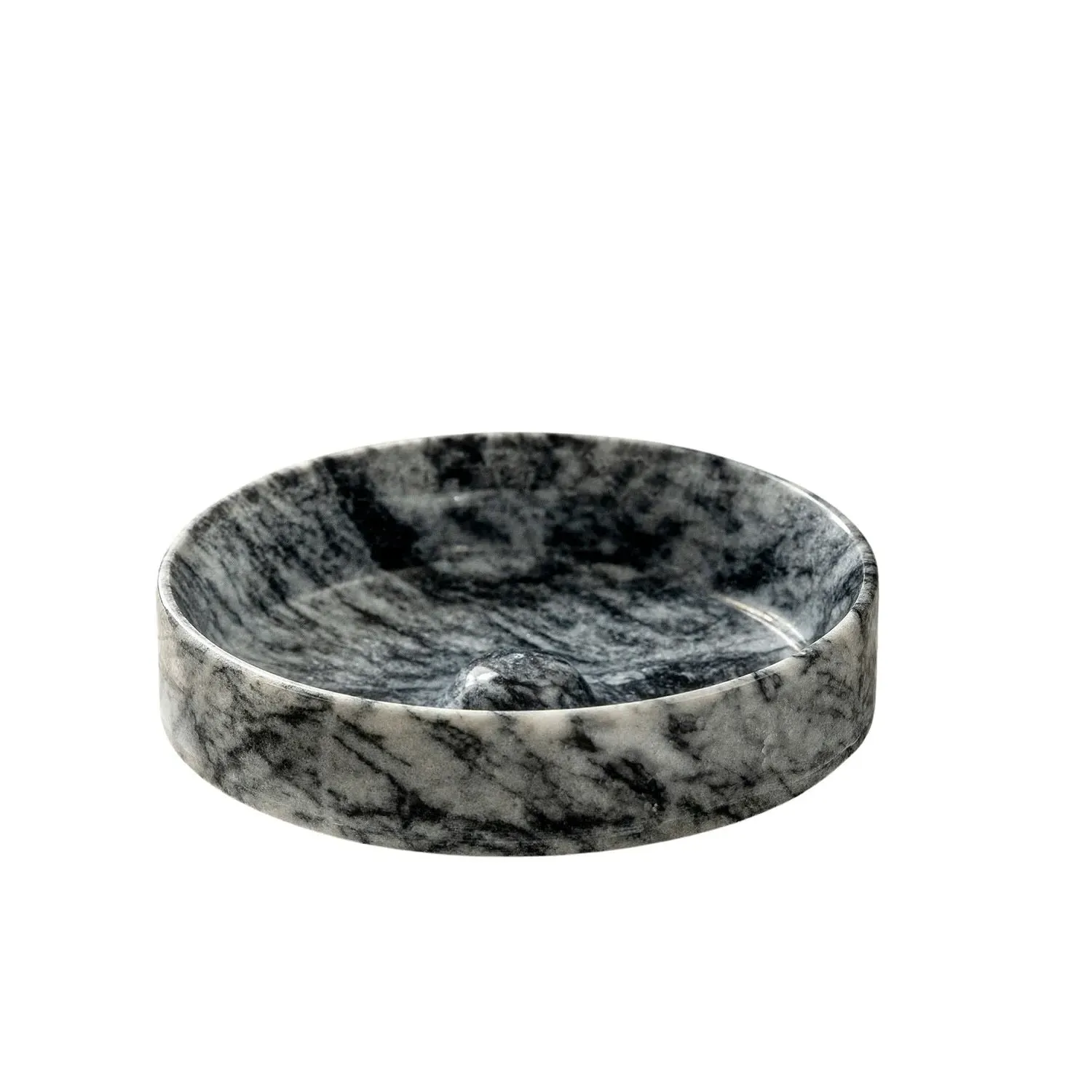 Handcrafted Marble Bowl - Black image