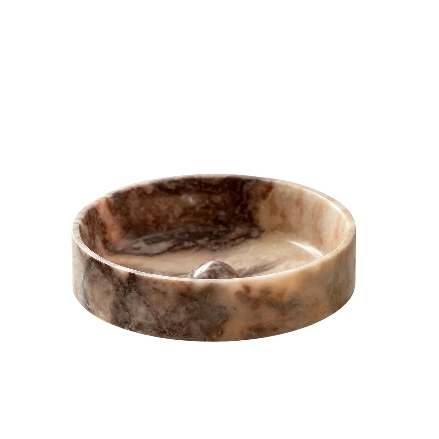 Handcrafted Marble Bowl - Red