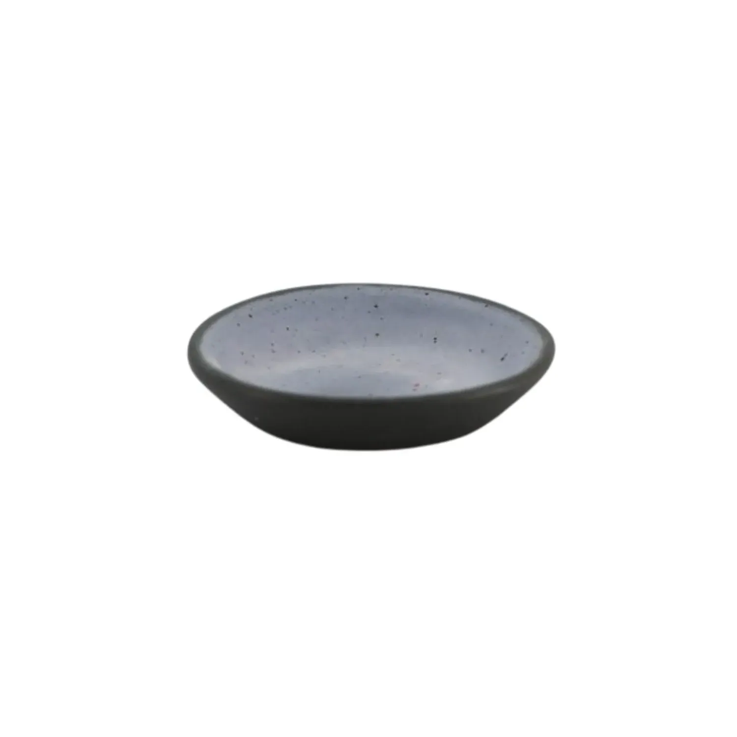 Hic Ceramics Round Plate - Grey, Stoneware
