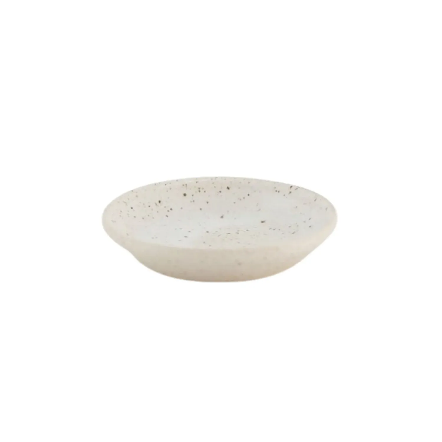 Hic Ceramics Round Plate - White, Stoneware