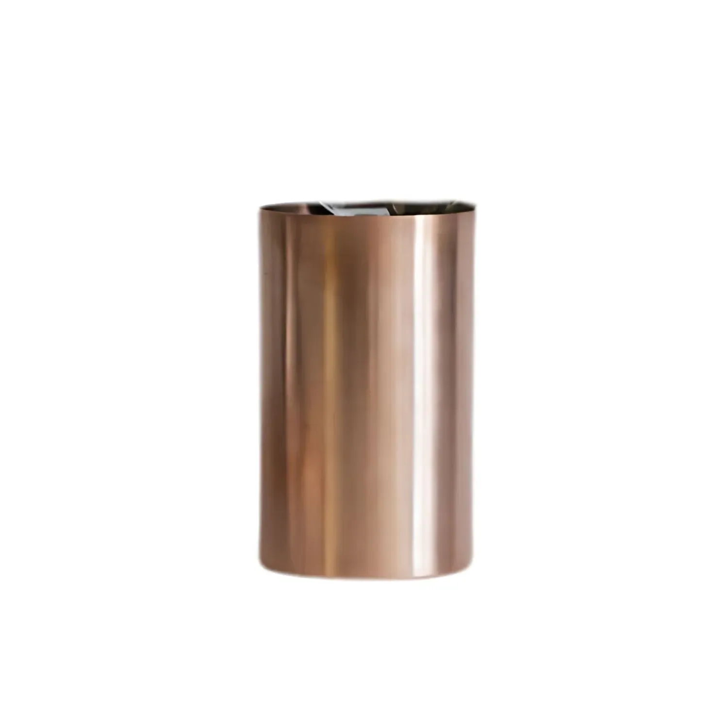Neutrals Solid Copper Kitchen Utensil Holder - Brown