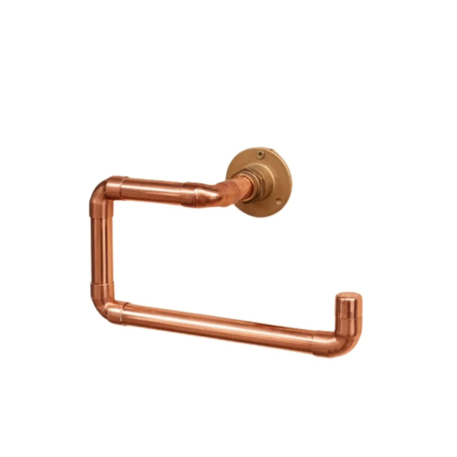 Neutrals Toilet Paper Holder - Brown, Copper image