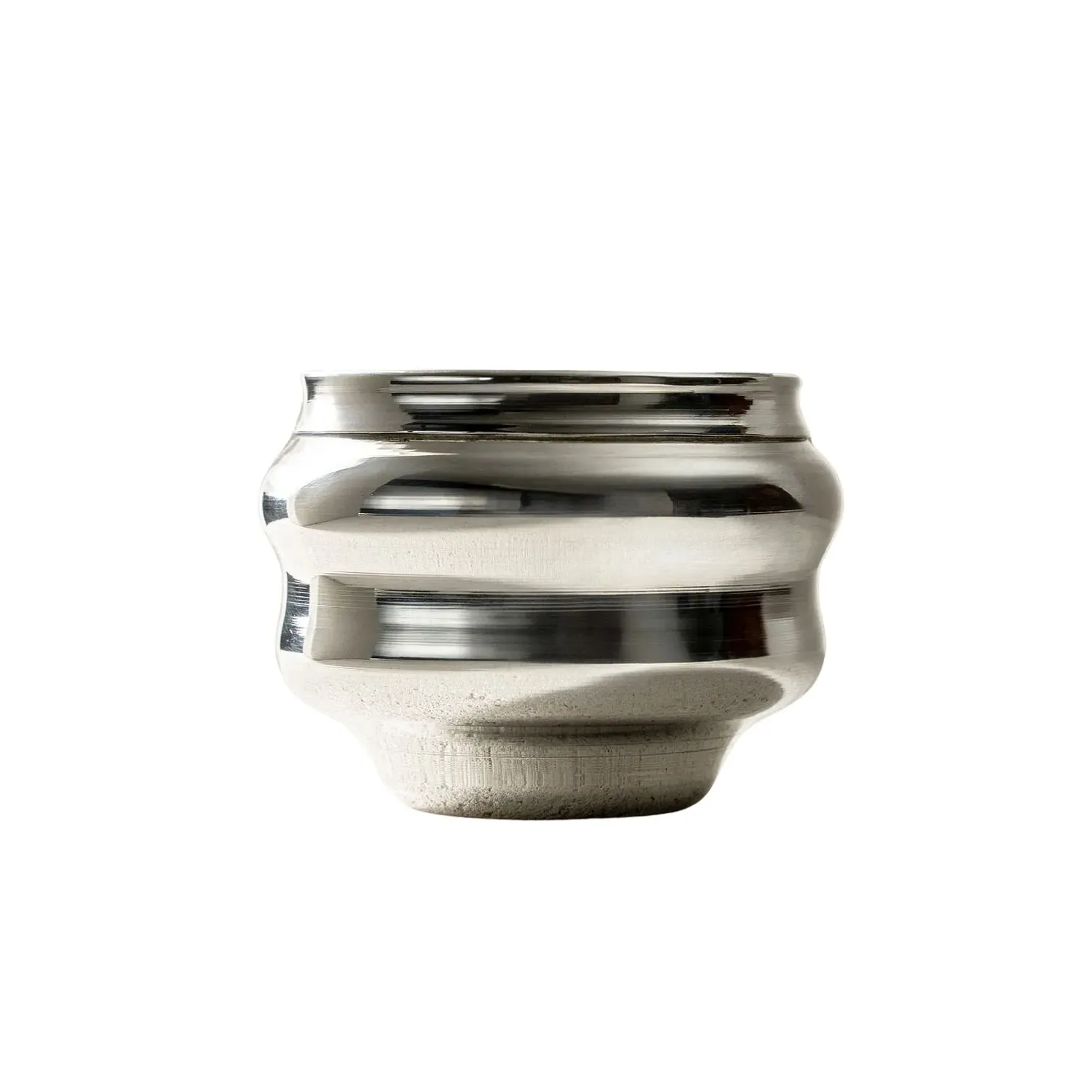 Silver Plated Copper Tumbler - Silver