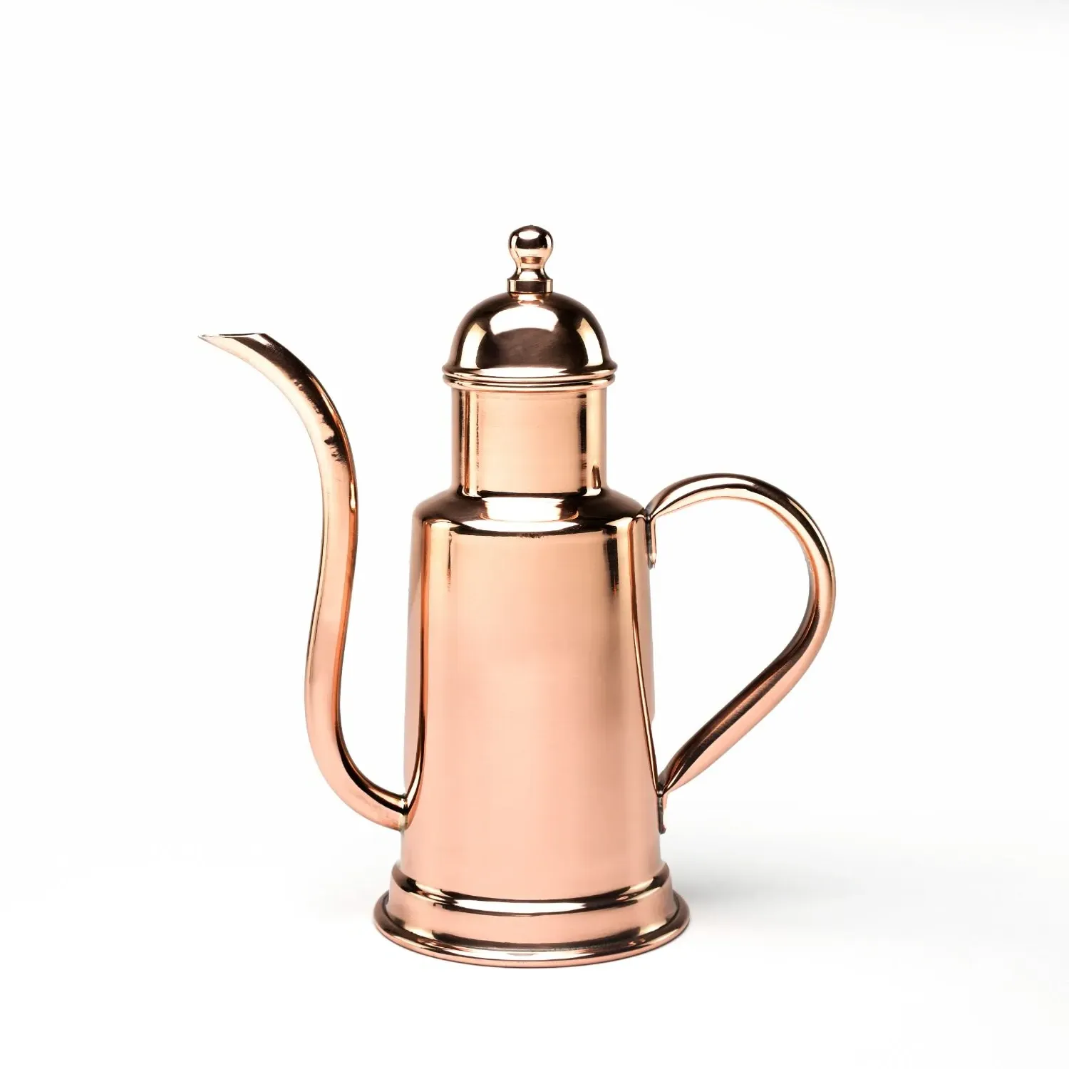 Solid Copper Oil and Vinegar Dispenser - Brown image