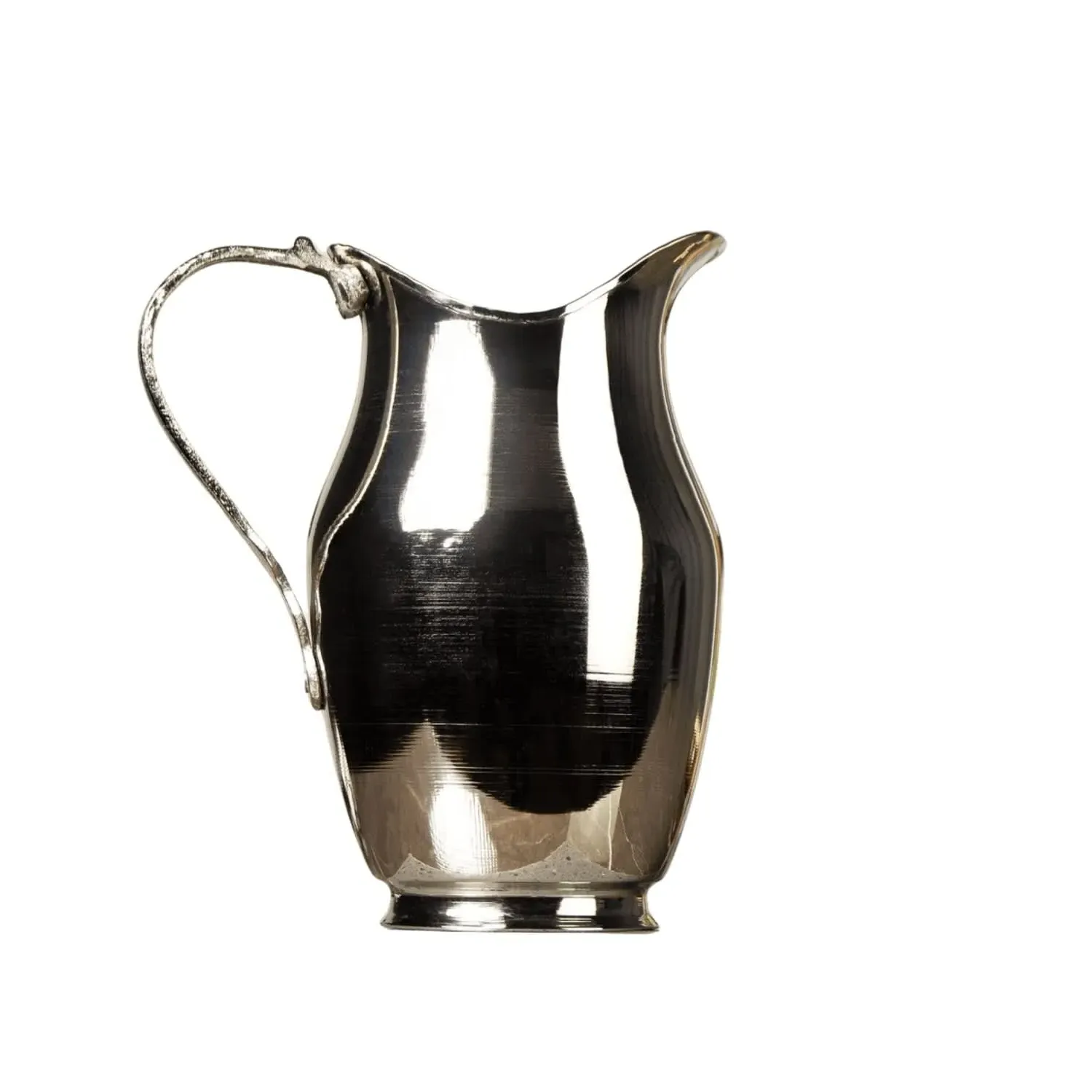 Solid Copper Pitcher - Silver image