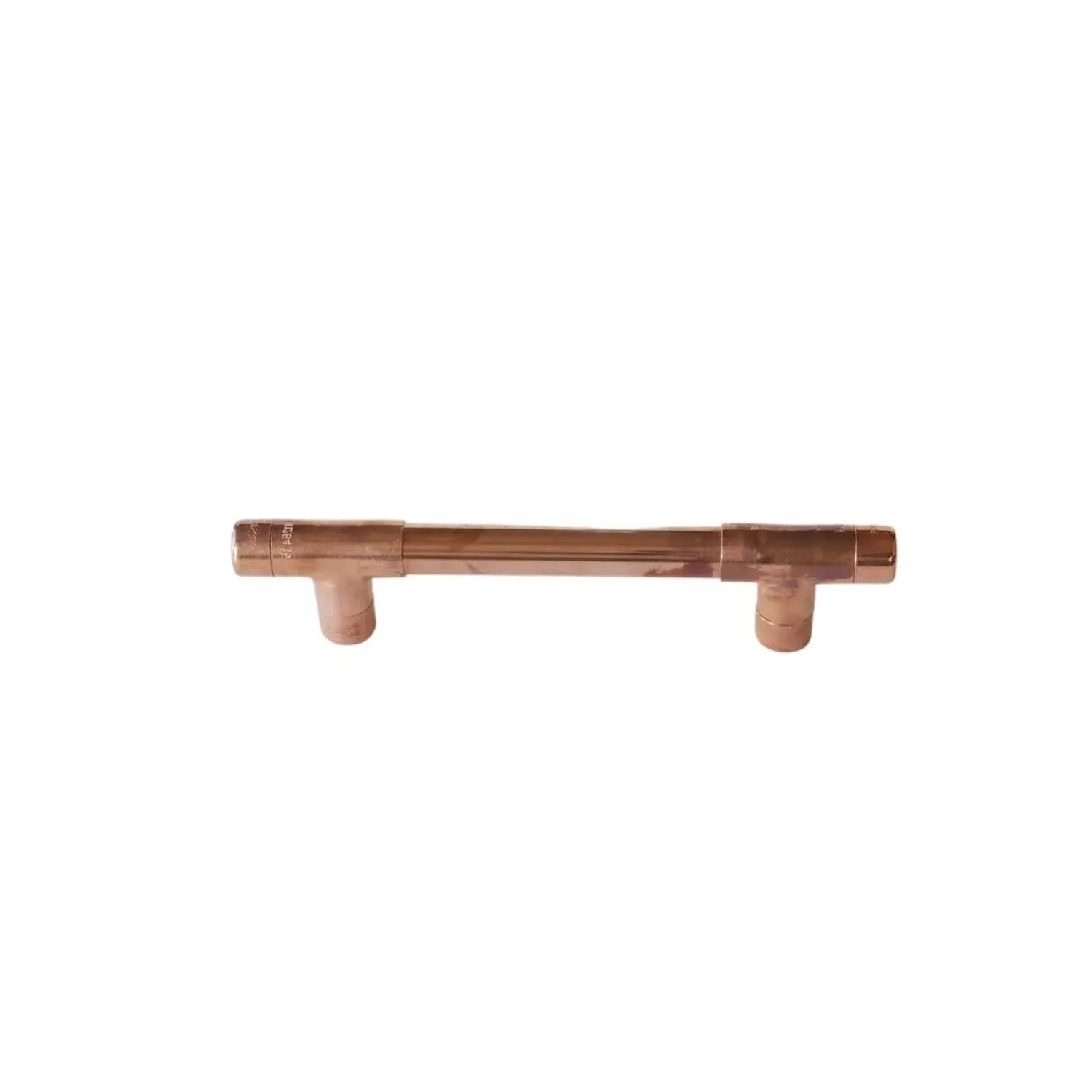 Solid Copper T-Bar Handle - Brown image