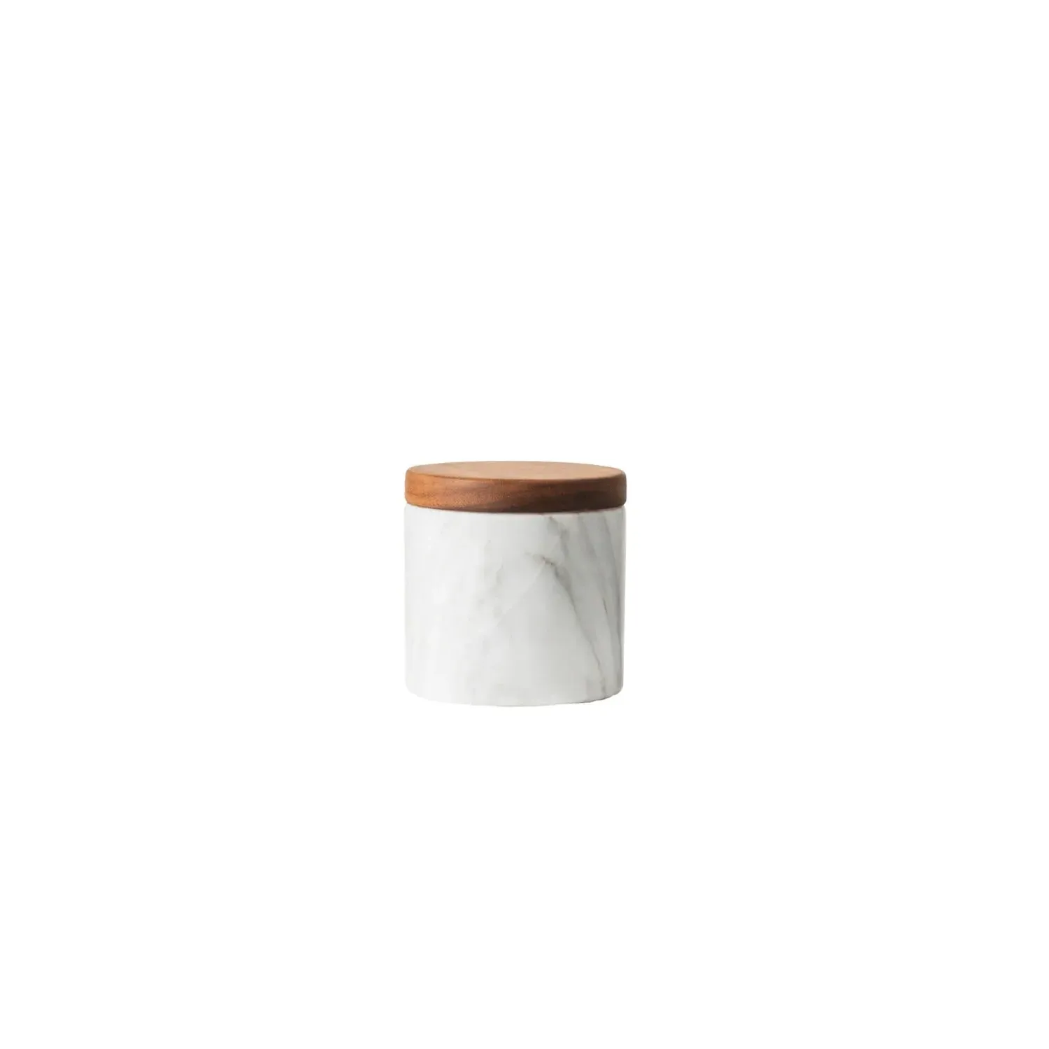 Bocal Storage Container - White, Marble image
