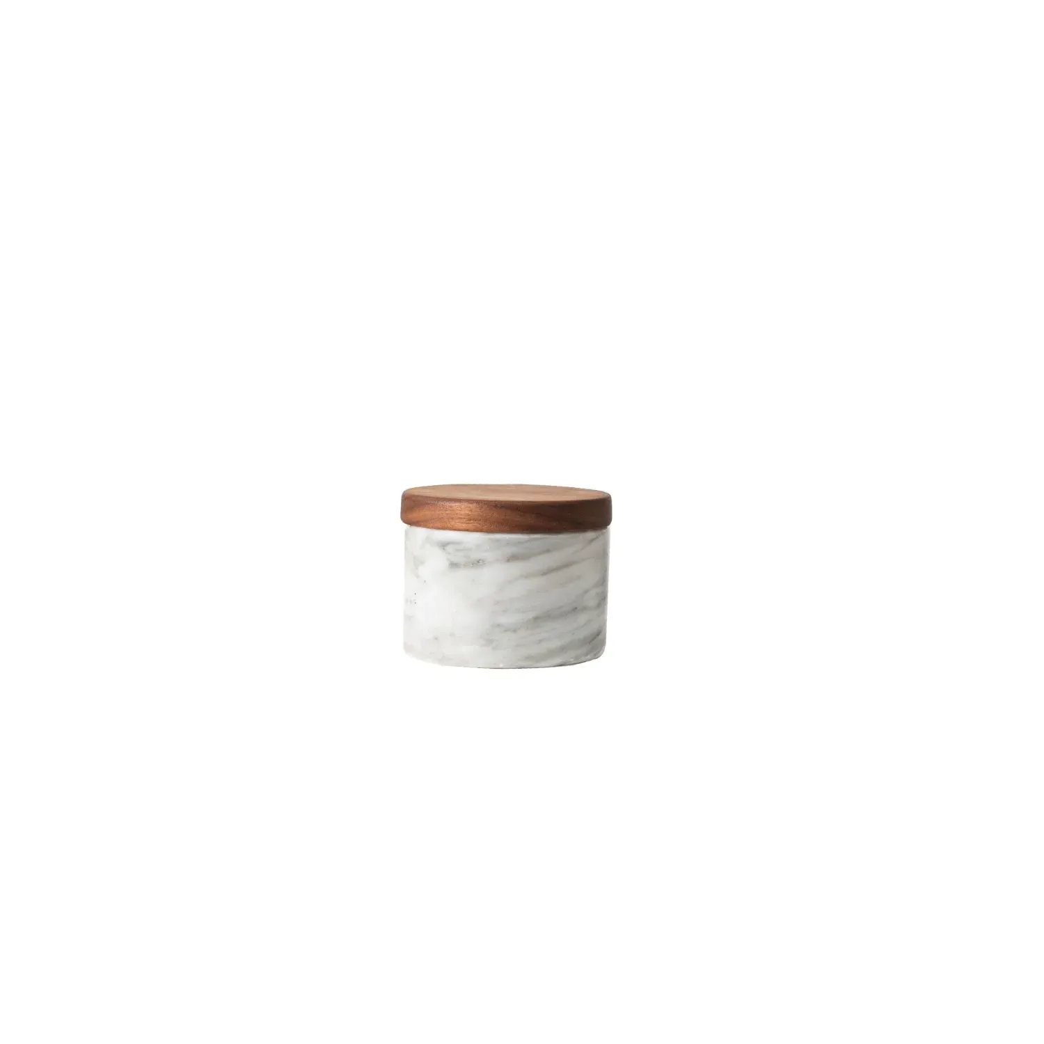 Bocal Storage Jar - White, Marble image