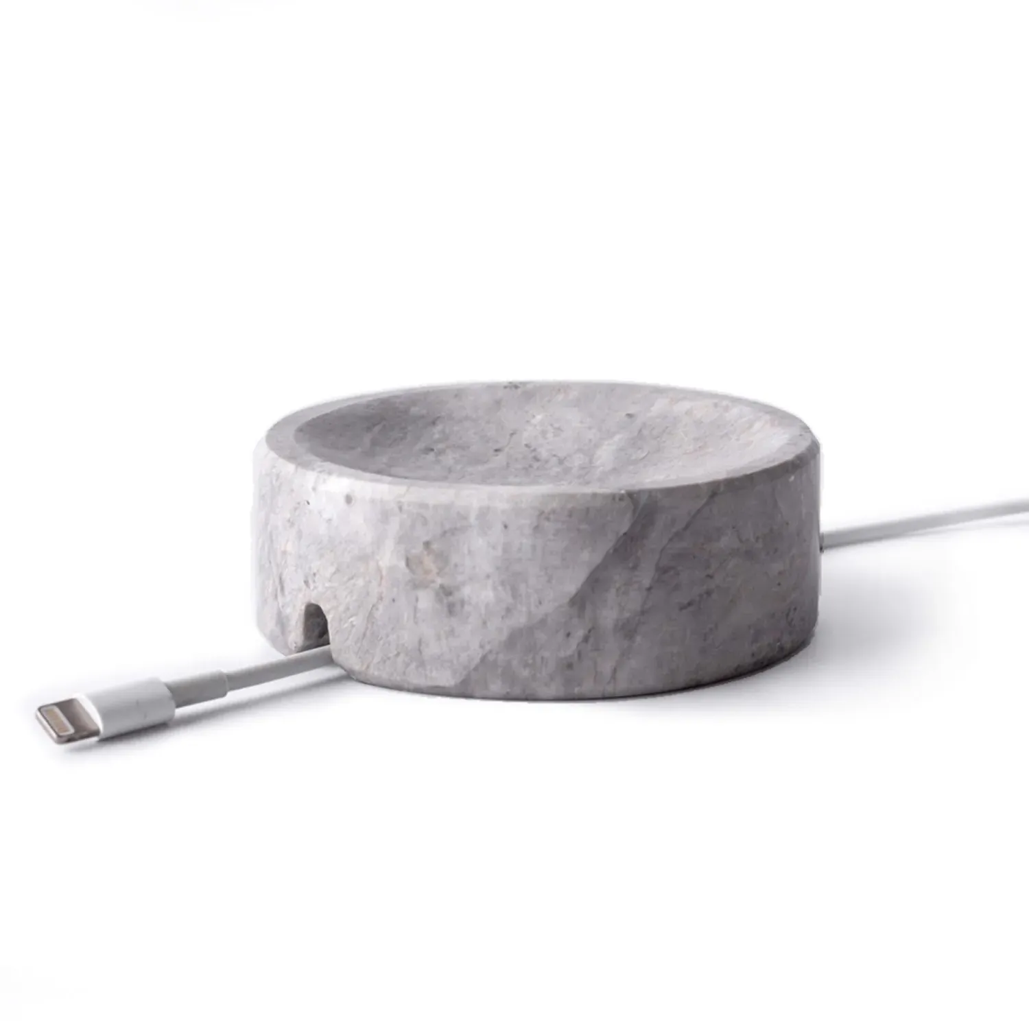 Cable Holder - Grey, Marble image
