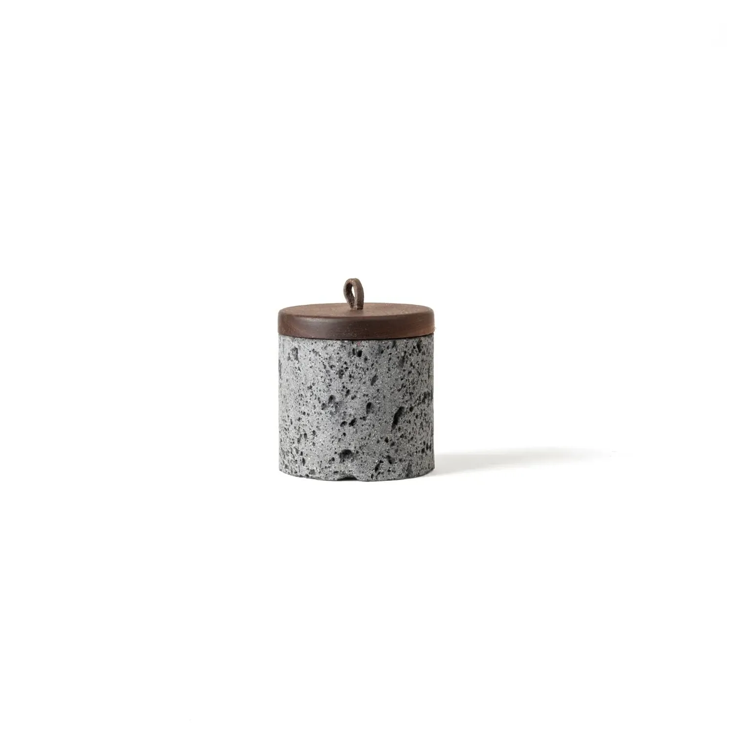 Especiero Medium Spice Jar - Grey, Lava Stone