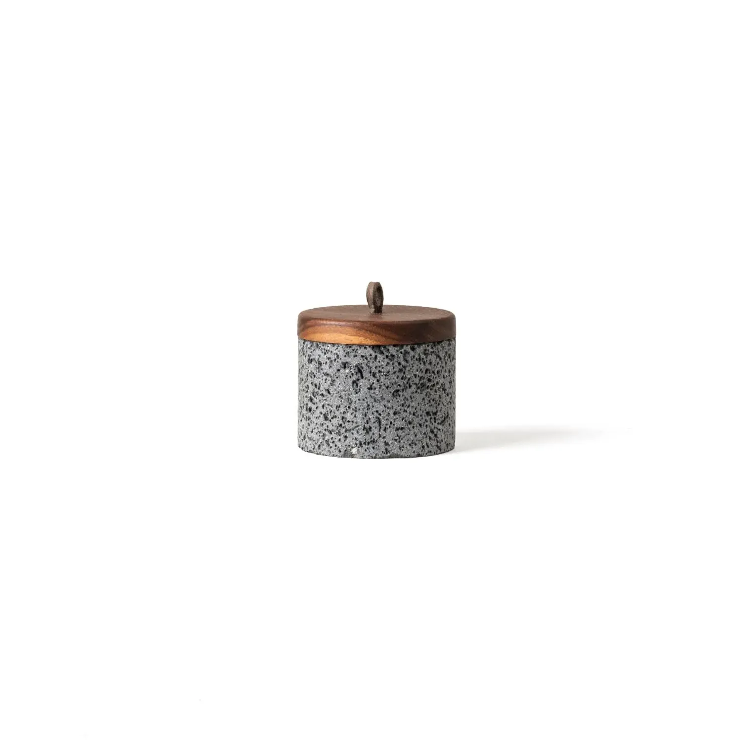 Especiero Small Spice Jar - Grey, Lava Stone