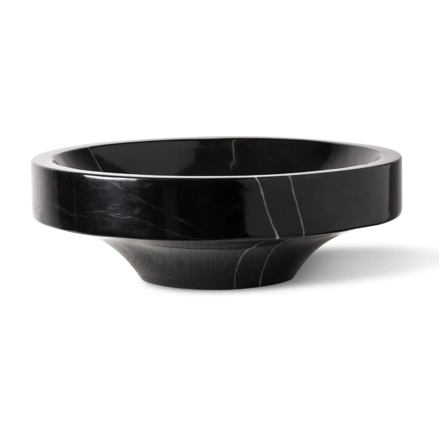Marble Stone Bowl - Black