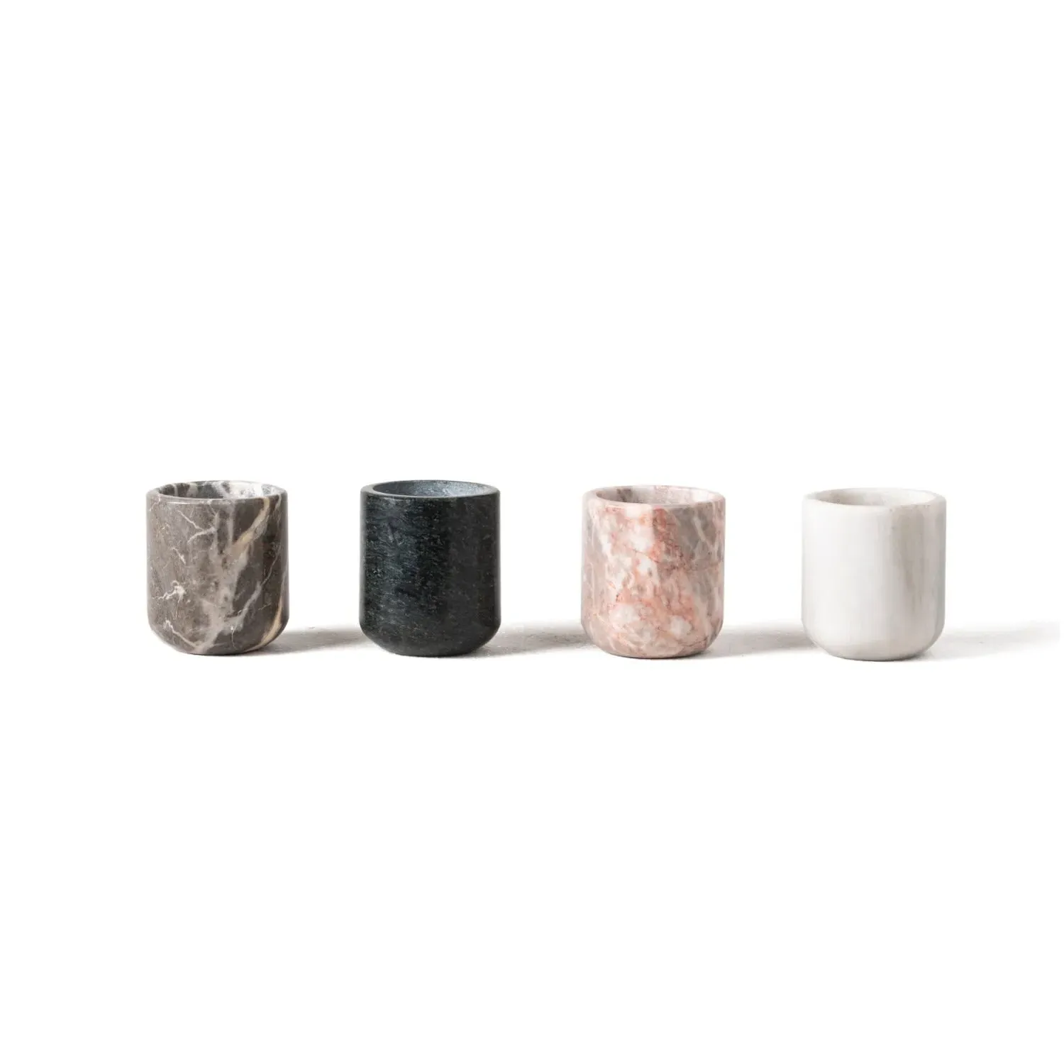 Mezcaleros Ciclades Shot Glass Set - Marble