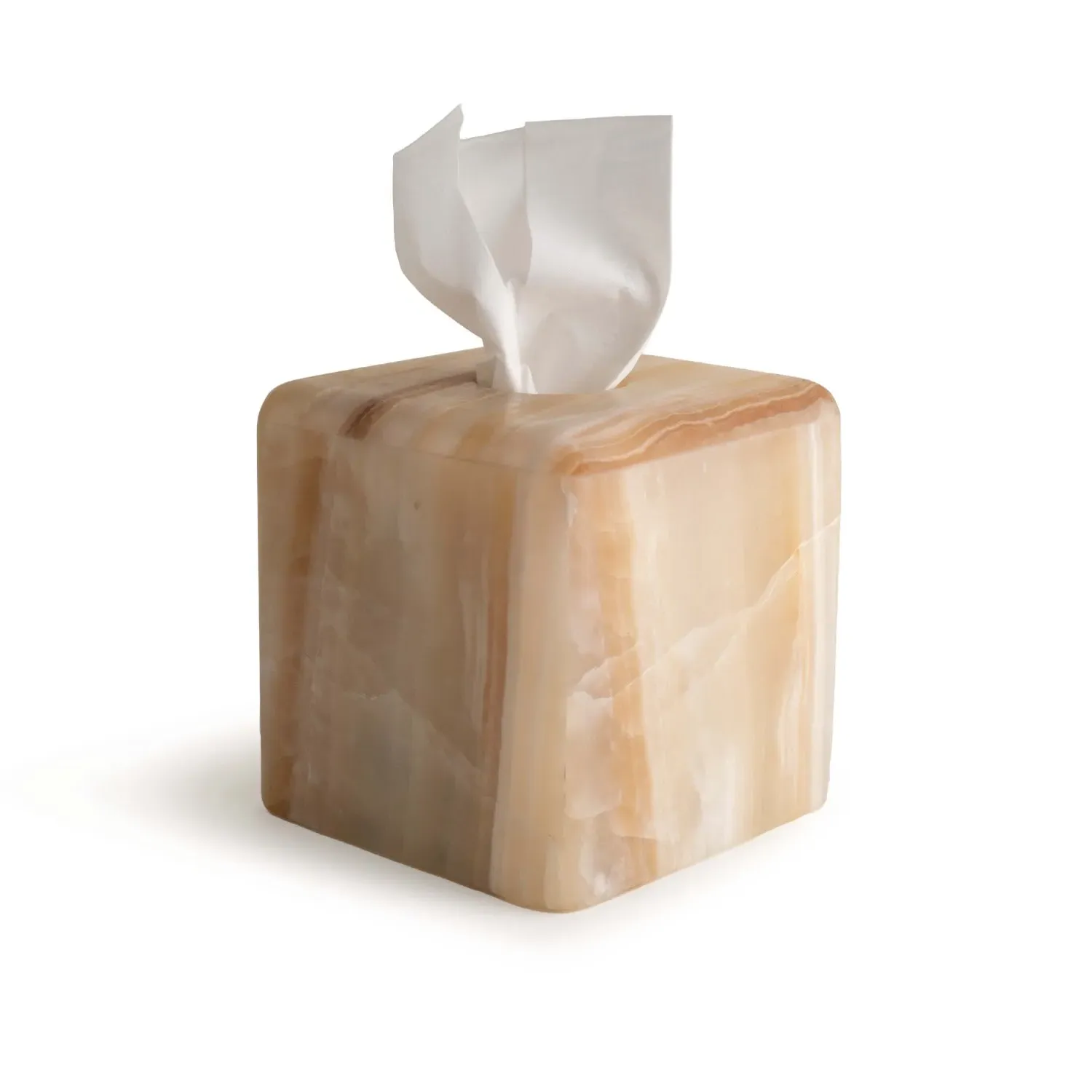 Mongolfiere Tissue Box - Orange, Alabaster image