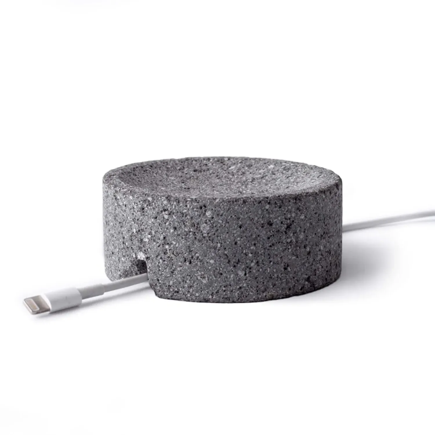 Neutrals Cable Holder - Volcanic Stone image