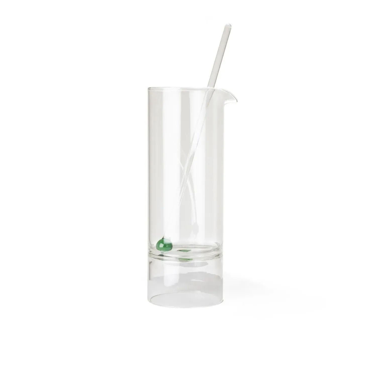 Neutrals Glass Jug with Stirrer - 1L image