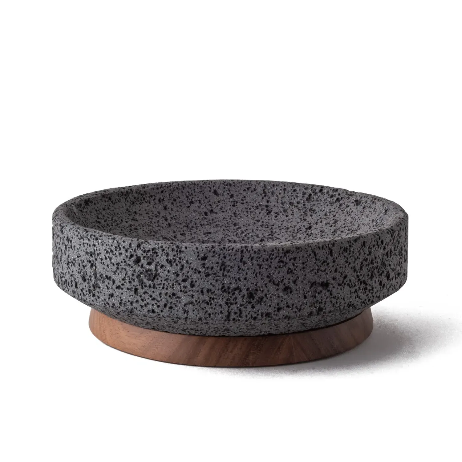Playa Rosa Fruit Bowl - Grey, Volcanic Stone image