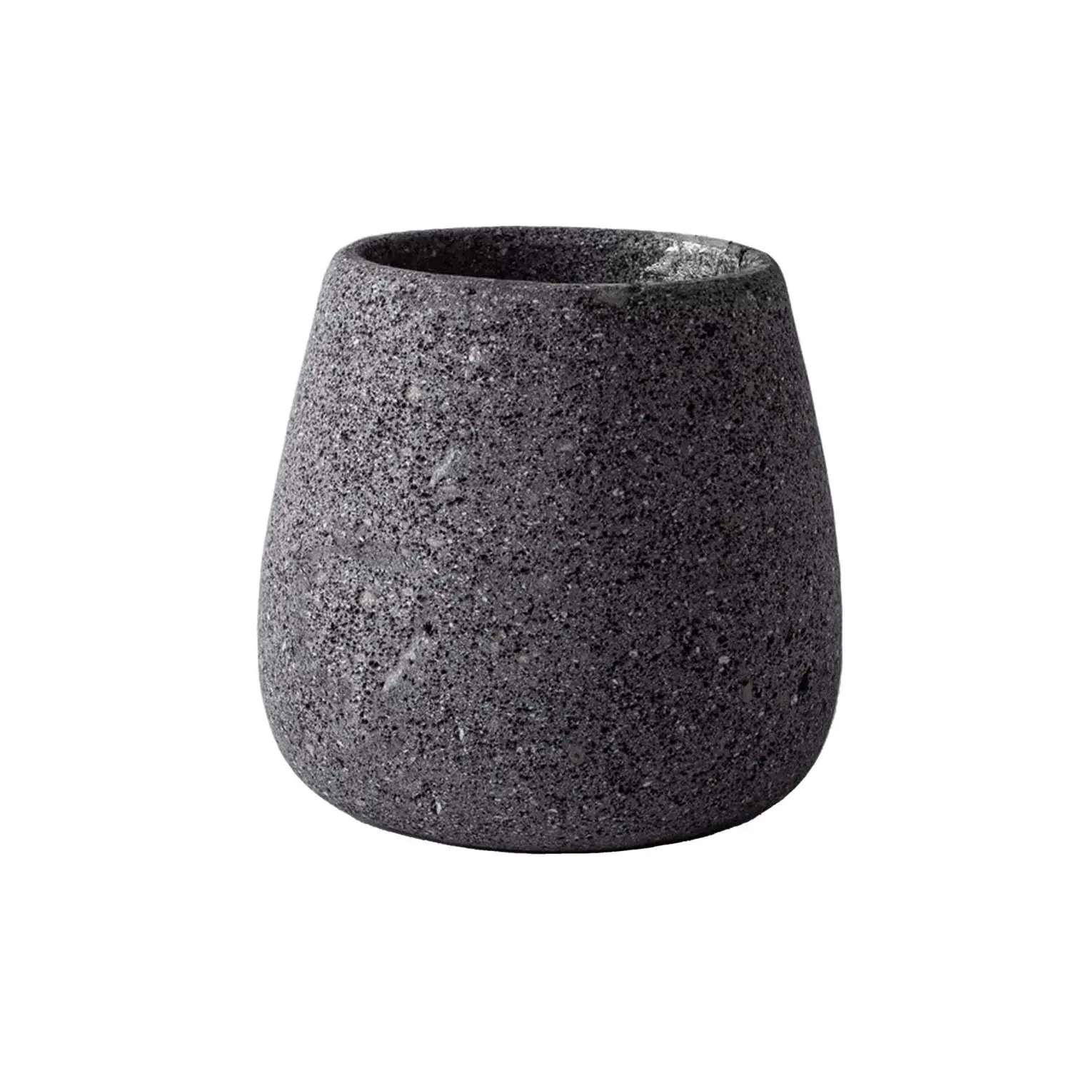 Pod Vase - Grey, Lava Stone image