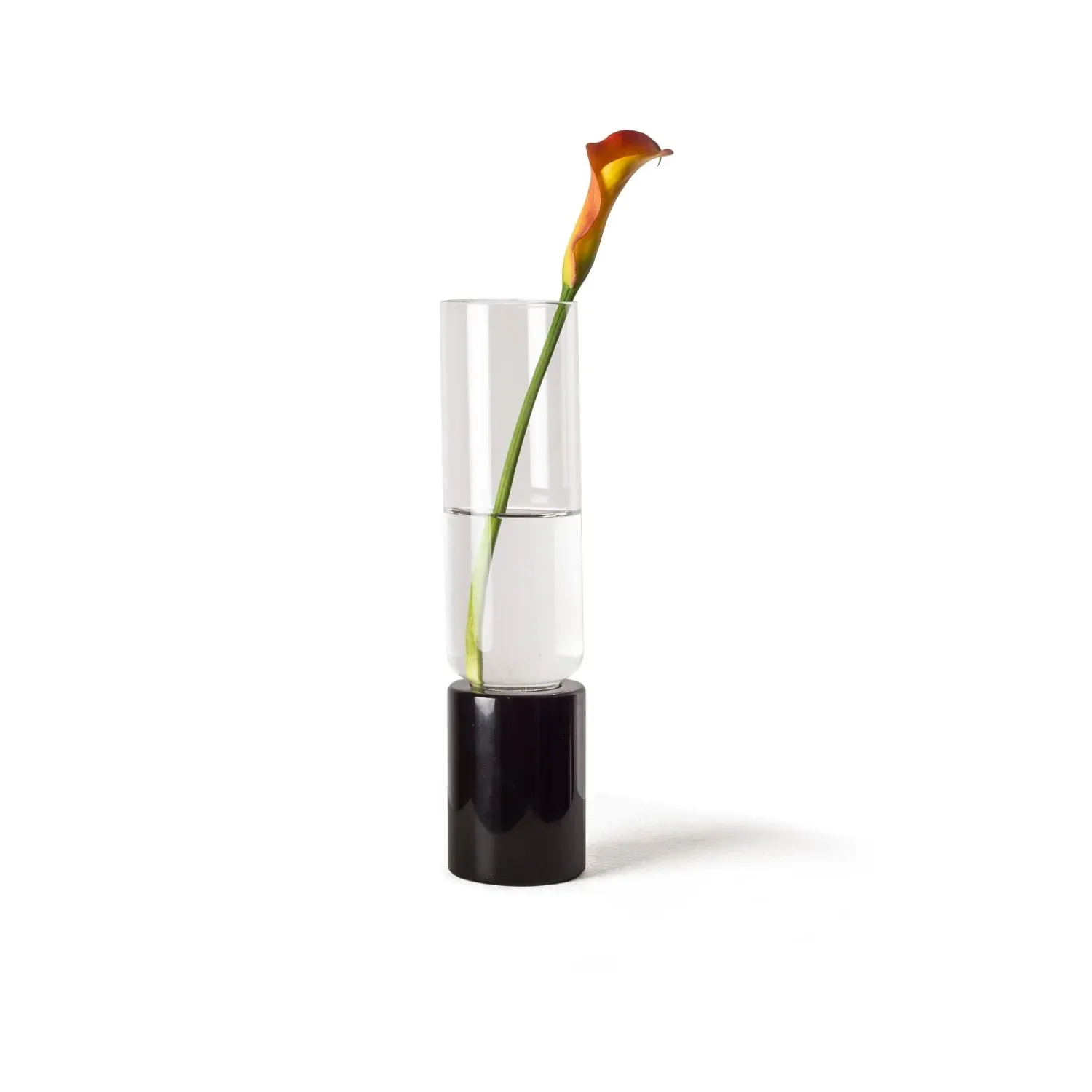 Soliflor Small Vase - Black, Marble
